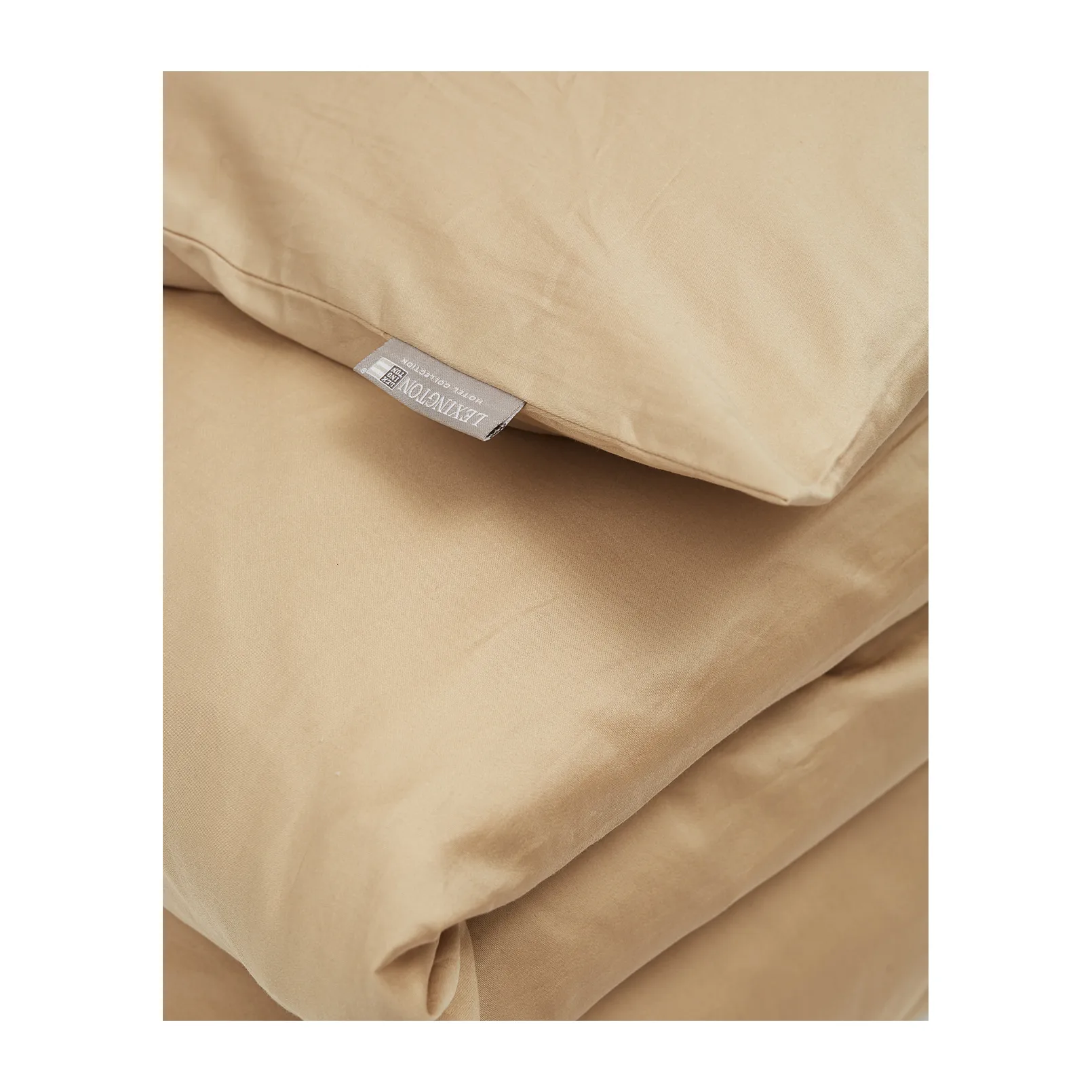 Hotel Cotton Sateen παπλωματοθήκη 220x220 cm, Ανοιχτό μπεζ Lexington