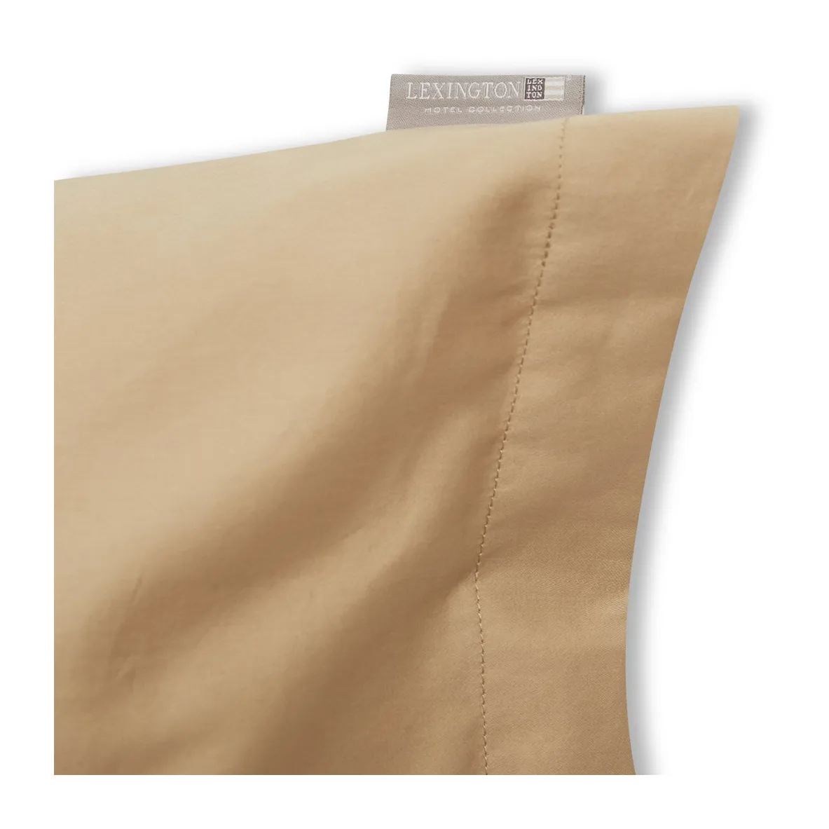 Hotel Cotton Sateen μαξιλαροθήκη 50x90 cm, Ανοιχτό μπεζ Lexington