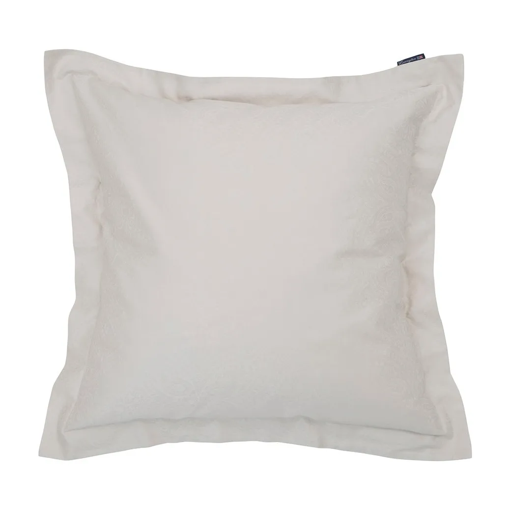 Hotel Sateen ζακάρ μαξιλαροθήκη 65x65 cm, Ανοιχτό μπεζ Lexington