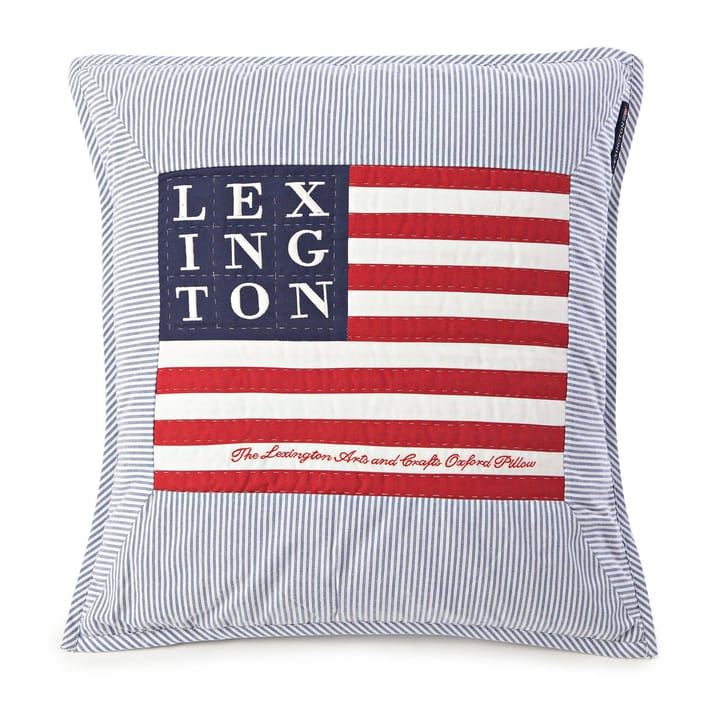 Icons Arts & Crafts κάλυμμα μαξιλαριών 50x50 cm - μπλε-λευκό - Lexington