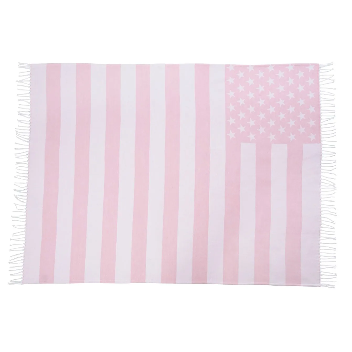 Icons Baby Flag ριχτάρι 90x120 cm, ροζ Lexington