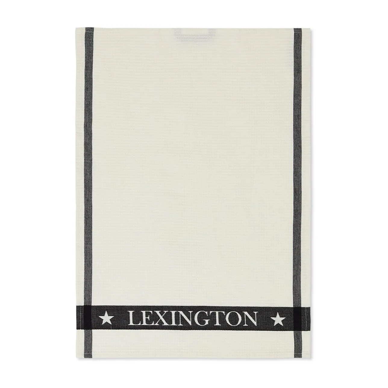 Icons Cotton Waffle πετσέτα κουζίνας 50x70 cm, Λευκό-σκούρο Γκρι Lexington