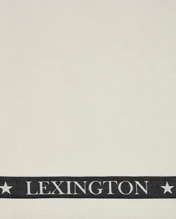 Icons Cotton Waffle πετσέτα κουζίνας 50x70 cm - Λευκό-σκούρο Γκρι - Lexington