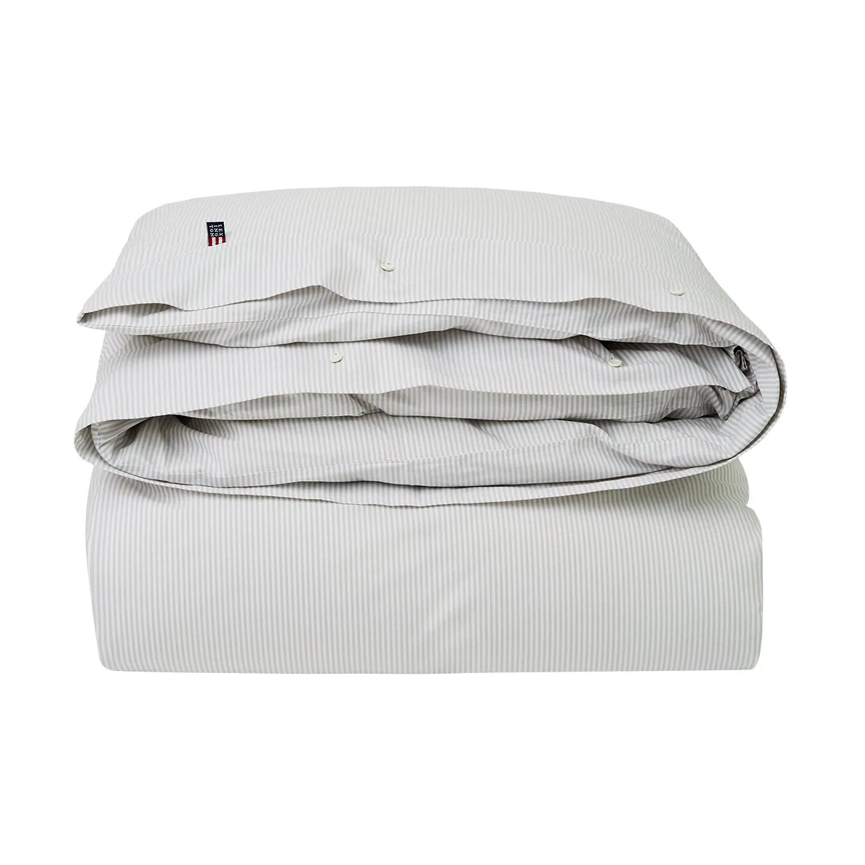 Icons Pin Point παπλωματοθήκη 150x210 cm, μπεζ-λευκό Lexington