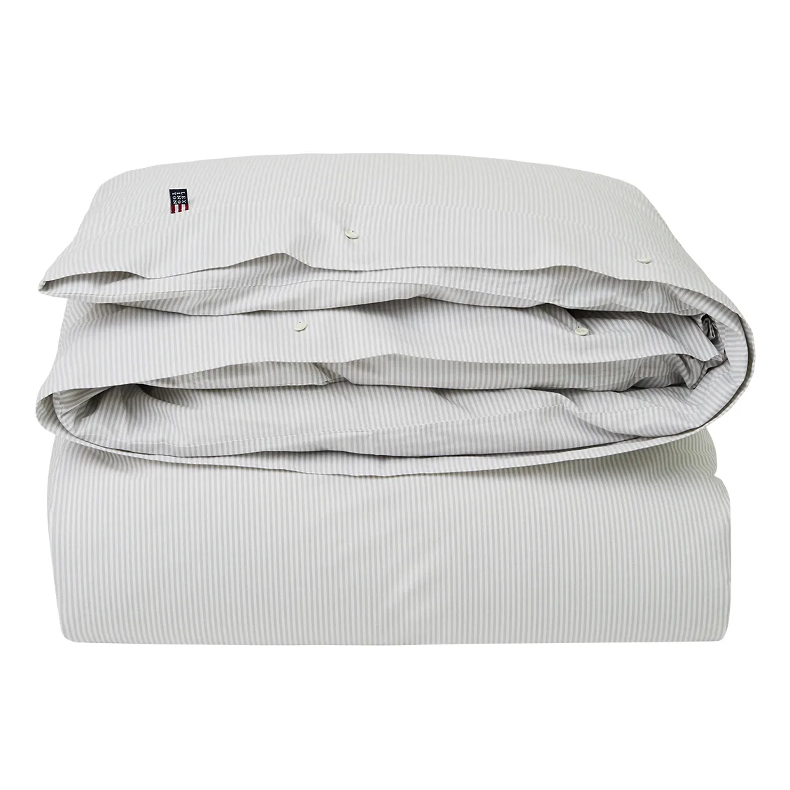 Icons Pin Point παπλωματοθήκη 220x220 cm, μπεζ-λευκό Lexington