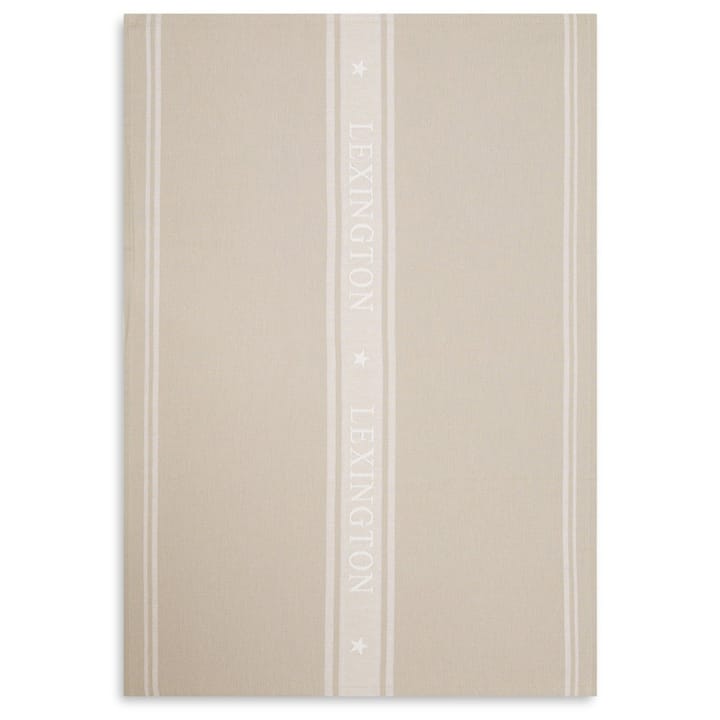 Icons Star πετσέτα κουζίνας 50x70 cm - μπεζ-λευκό - Lexington