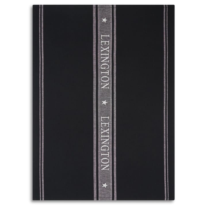 Icons Star πετσέτα κουζίνας 50x70 cm - μαύρο-λευκό - Lexington