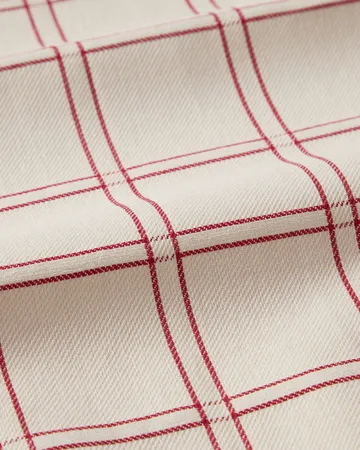 Jacquard υφαντή βαμβακερή πετσέτα κουζίνας συσκευασία 3 τεμαχίων - Κόκκινο-λευκό, 50x70 εκ. - Lexington
