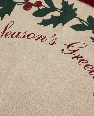Jute Cotton Christmas Tree χαλάκι δέντρου Ø110 εκ. - Μπεζ - Lexington