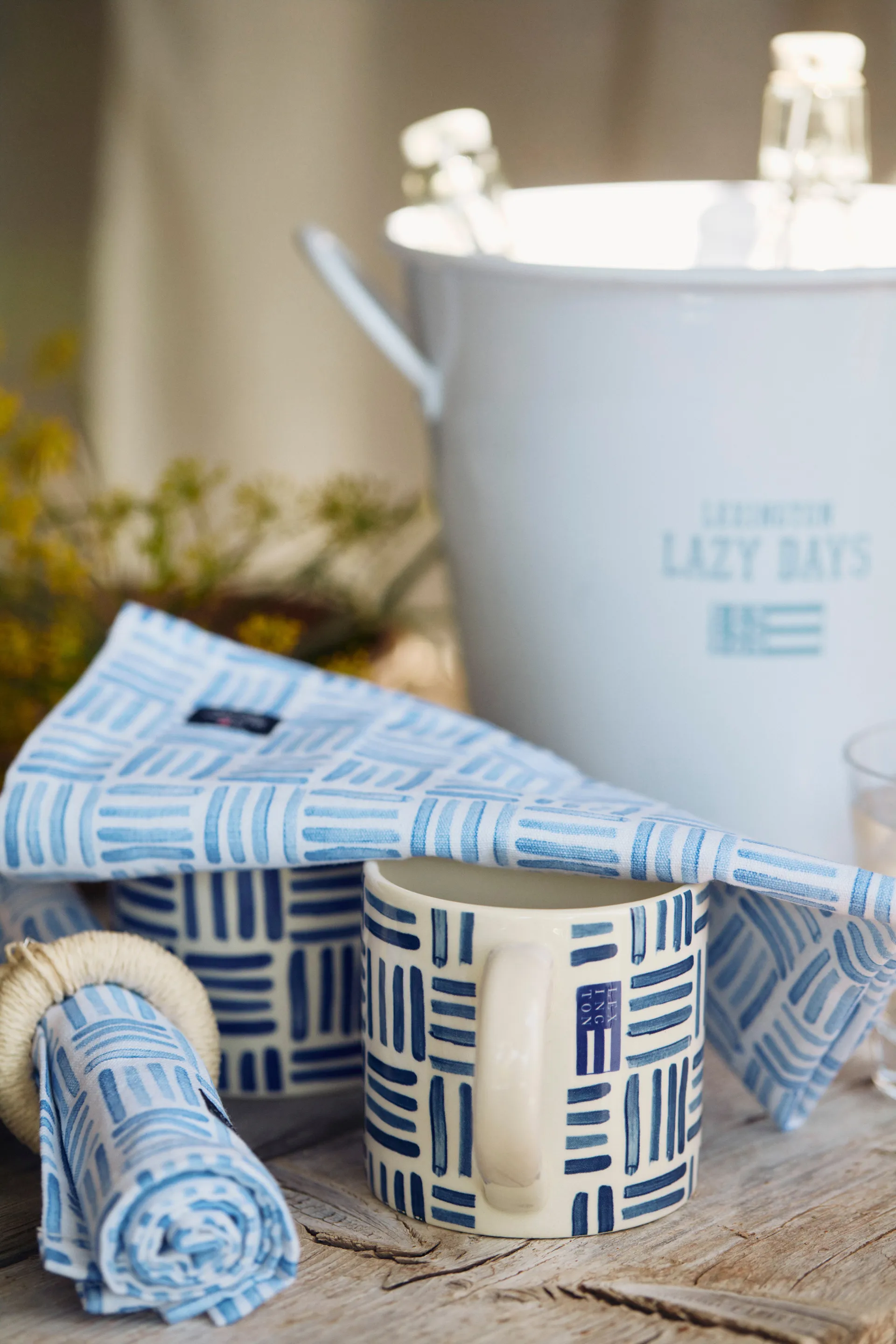 Lazy Days κουβάς πάγου Ø23 cm, Λευκό Lexington