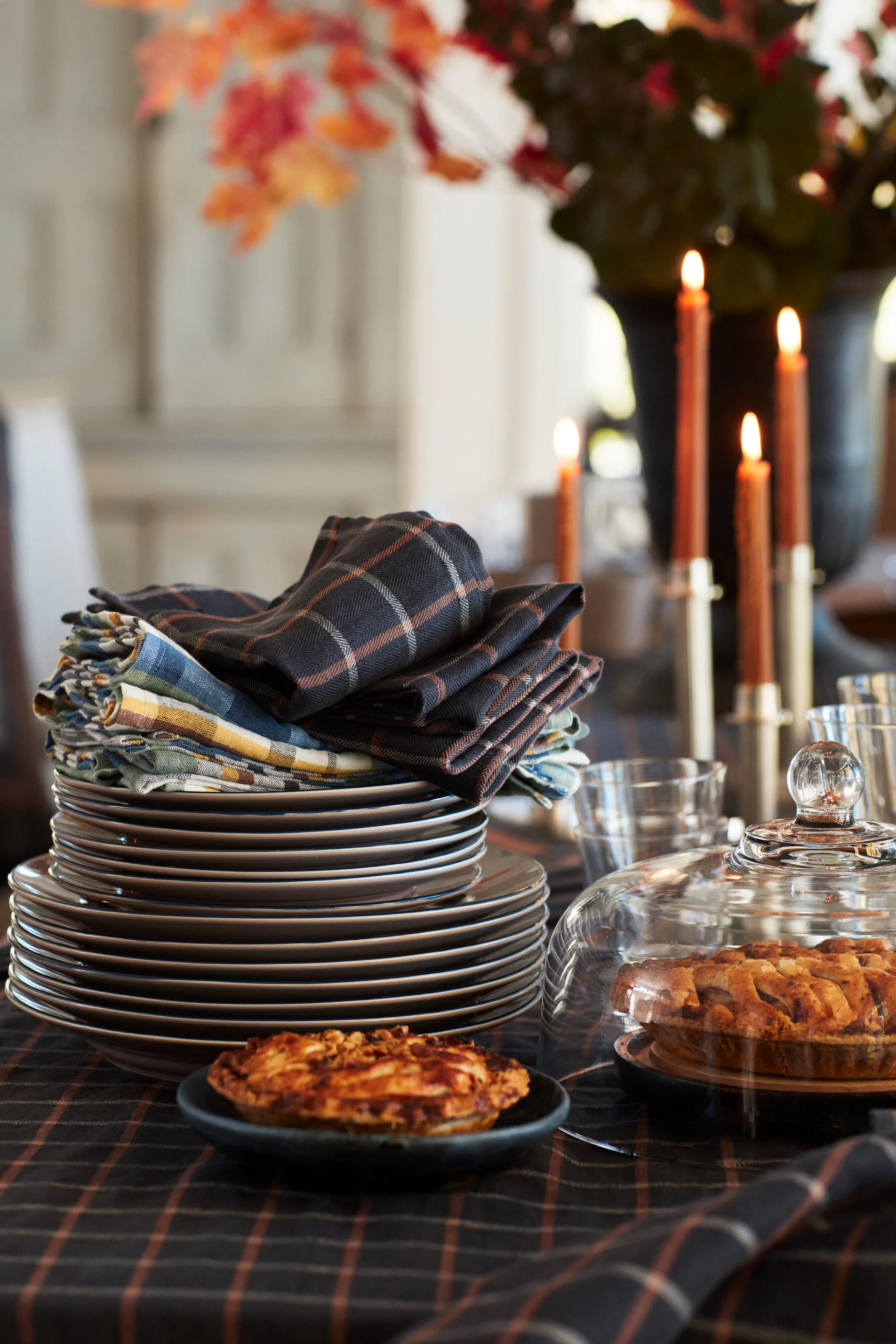 Κηροπήγιο Lexington ριγέ 13,5 εκ, Ορείχαλκος Lexington