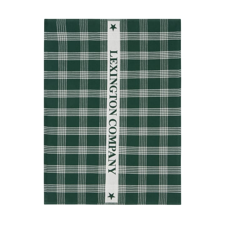 Lexington οικολογικό βαμβάκι πετσέτα κουζίνας 50x70 cm - Green-white - Lexington