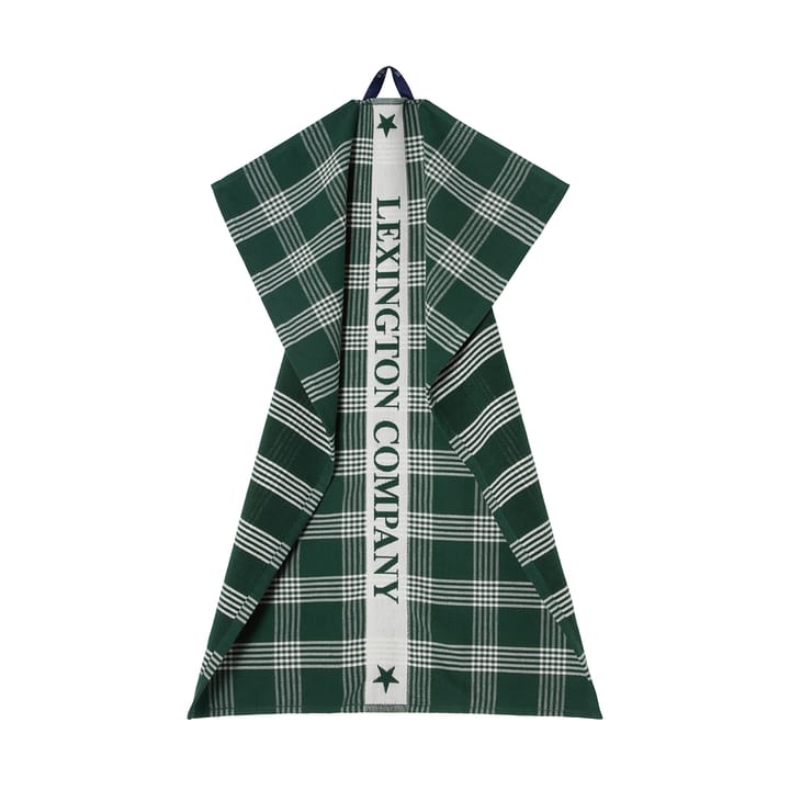 Lexington οικολογικό βαμβάκι πετσέτα κουζίνας 50x70 cm, Green-white Lexington