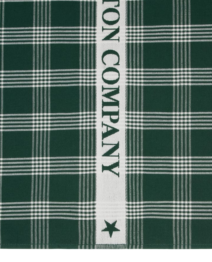 Lexington οικολογικό βαμβάκι πετσέτα κουζίνας 50x70 cm, Green-white Lexington