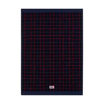 Lexington checked πετσέτα 2-πακέτο - Σκούρο μπλε-πράσινο, 50x70 εκ. - Lexington