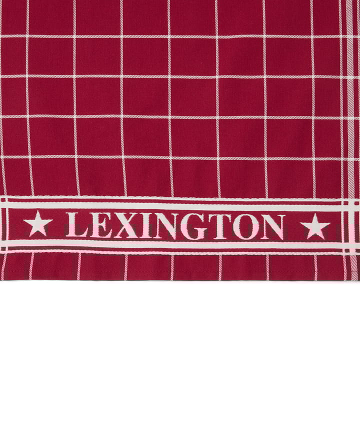 Πετσέτα κουζίνας Lexington checked 50x70 εκ., Κόκκινο-λευκό Lexington
