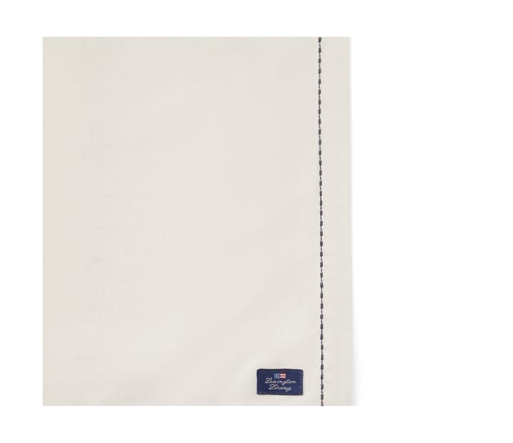 Σουπλά Org Cotton Oxford stitches 40x50 cm, Beige-dark grey Lexington
