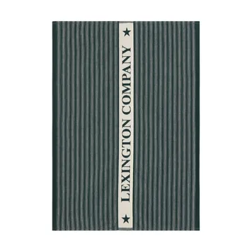 Organic Cotton Terry πετσέτα κουζίνας 50x70 εκ. - Πράσινο-ανοιχτό μπεζ - Lexington