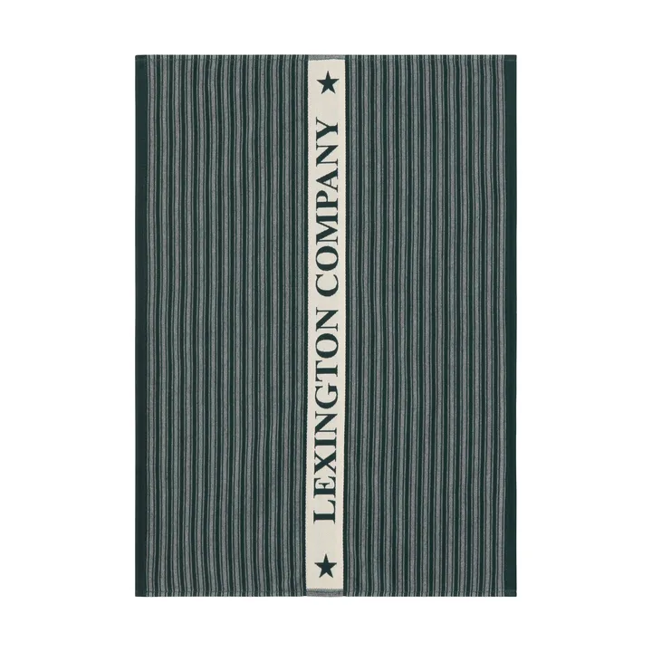 Organic Cotton Terry πετσέτα κουζίνας 50x70 εκ. - Πράσινο-ανοιχτό μπεζ - Lexington