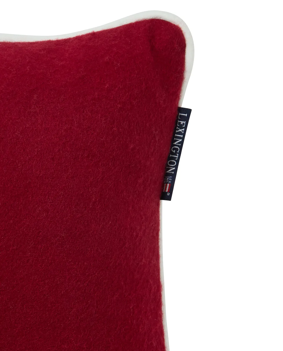 Ornament μείγμα μαλλιού μαξιλάρι 30x40 cm, Red-white Lexington