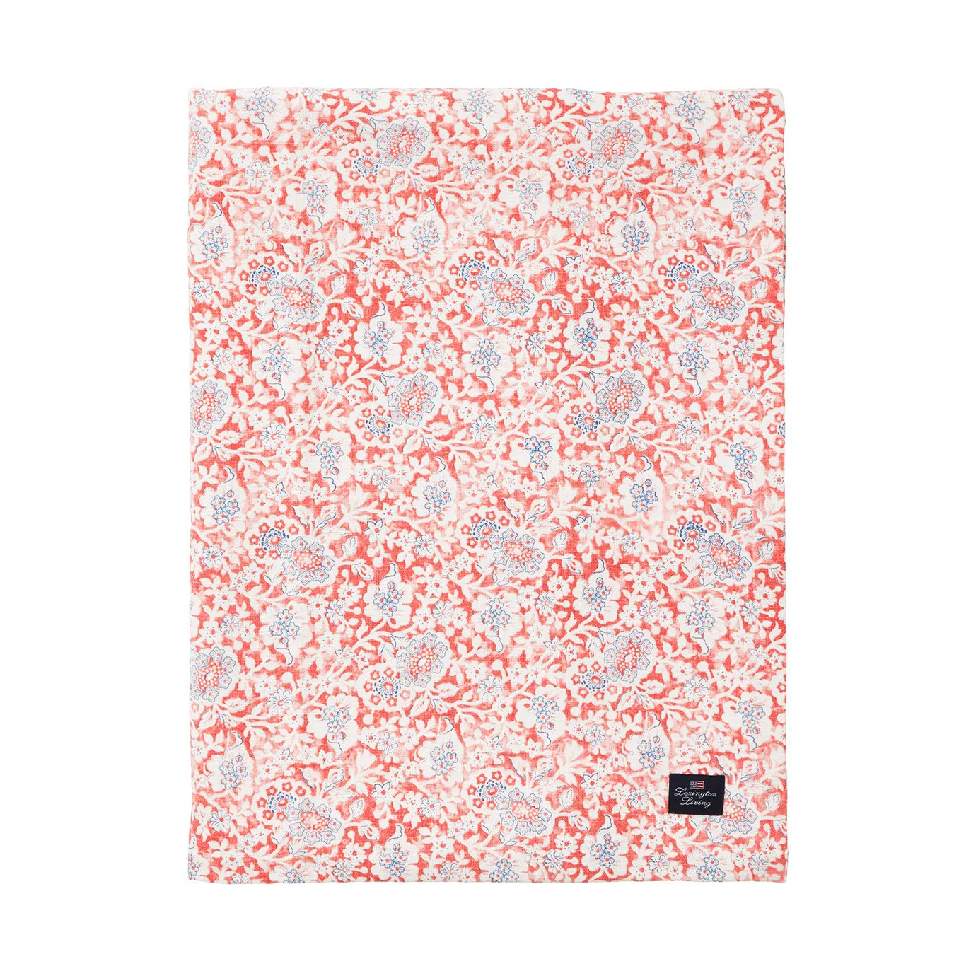 Τραπεζομάντιλο Printed Flowers Recycled Cotton 150x250 cm, Coral Lexington