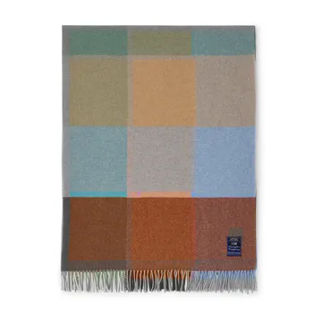 Καρό Recycled μάλλινο ριχτάρι 130x170 cm - Πολύχρωμο - Lexington