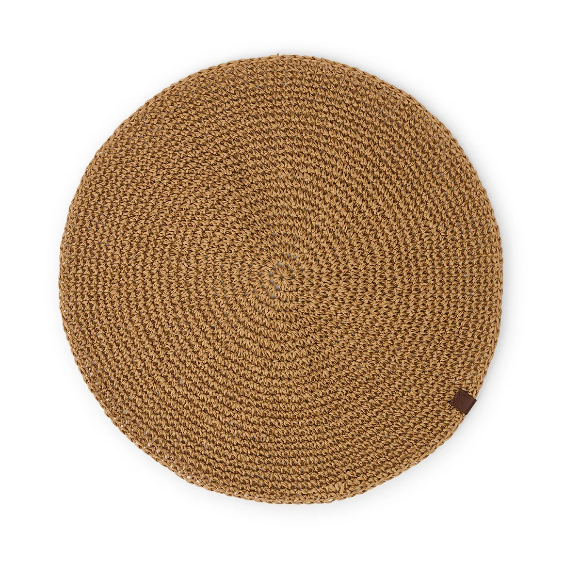 Round Recycled Paper Straw σουπλά Ø38, Φυσικό Lexington
