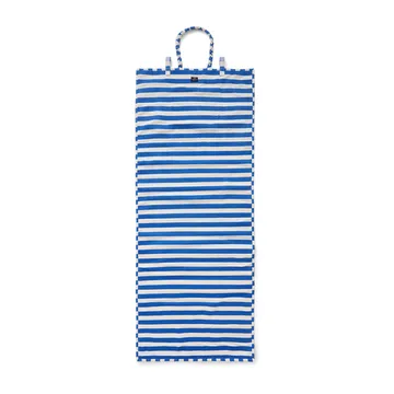 Striped χαλί παραλίας 190x70 εκ - Μπλε-λευκό - Lexington