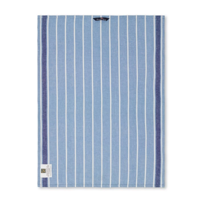 Striped πετσέτα κουζίνας 50x70 cm - Μπλε-Λευκό - Lexington