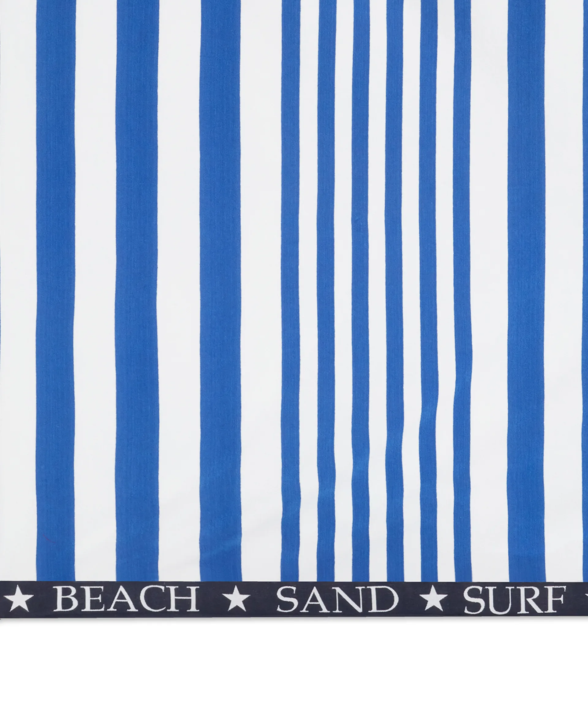 Striped Family πετσέτα θαλάσσης 200x180 cm, Μπλε-λευκό Lexington