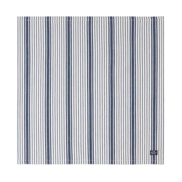 Striped Organic Cotton χαρτοπετσέτα 50x50 cm - Navy - Lexington