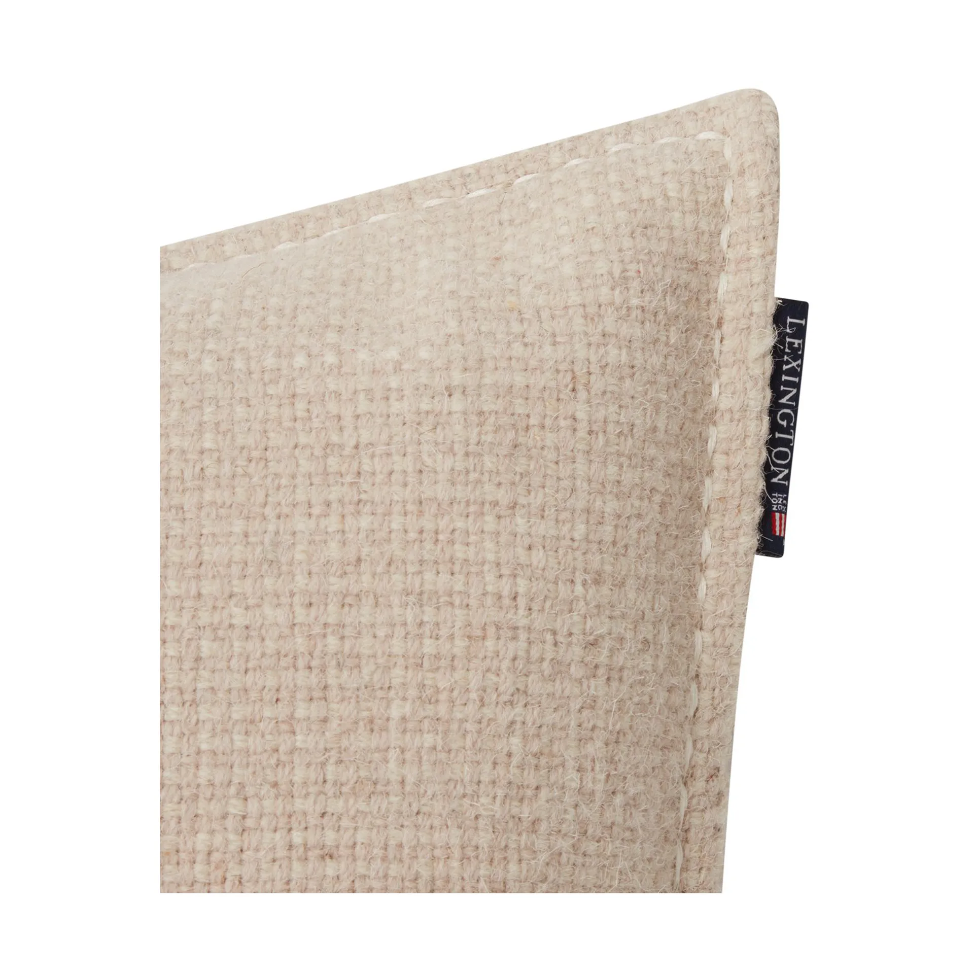 Structured Wool Cotton mix κάλυμμα μαξιλαριού 50x50 cm, Off-white Lexington