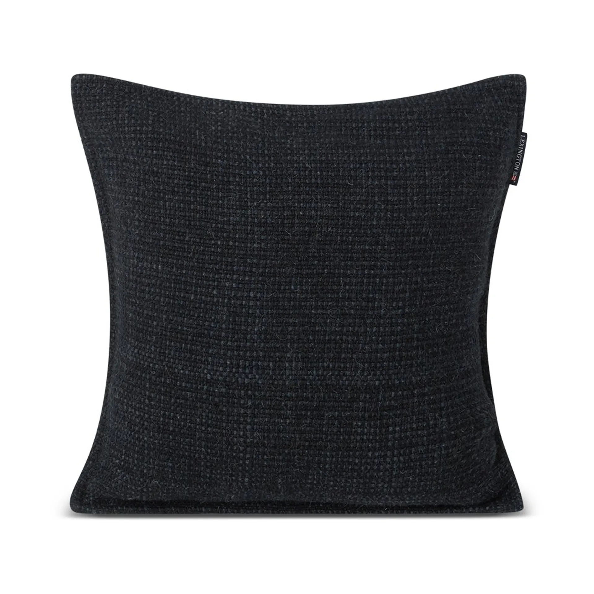 Structured Wool Cotton mix κάλυμμα μαξιλαριού 50x50 cm, Σκούρο γκρι Lexington