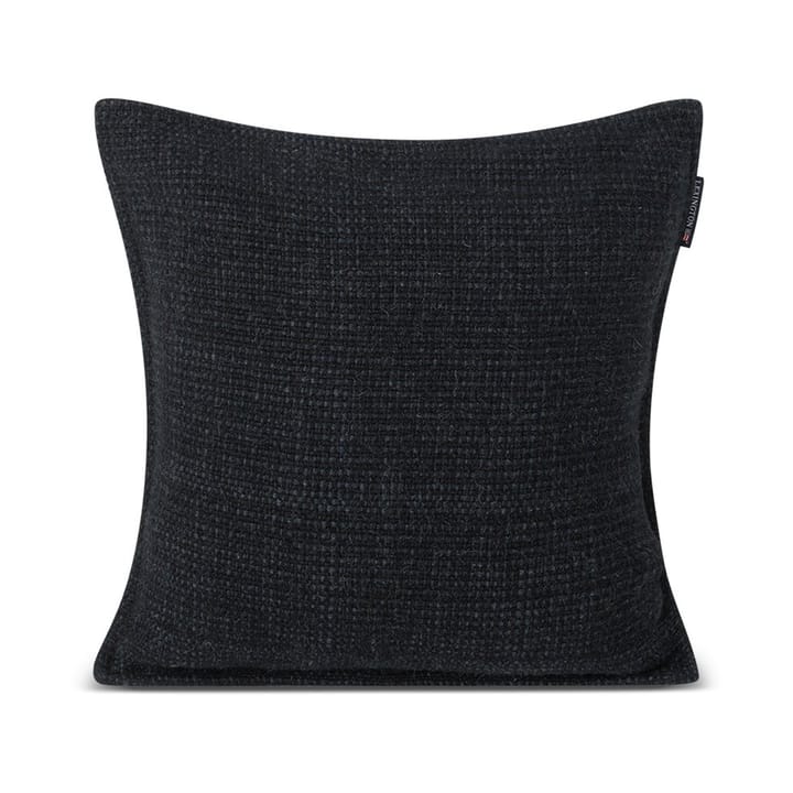 Structured Wool Cotton mix κάλυμμα μαξιλαριού 50x50 cm - Σκούρο γκρι - Lexington