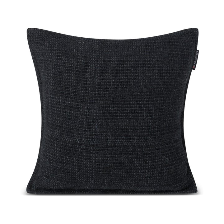 Structured Wool Cotton mix κάλυμμα μαξιλαριού 50x50 cm, Σκούρο γκρι Lexington