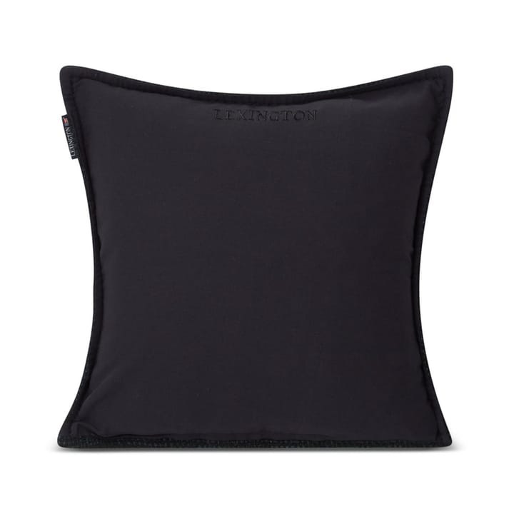 Structured Wool Cotton mix κάλυμμα μαξιλαριού 50x50 cm, Σκούρο γκρι Lexington