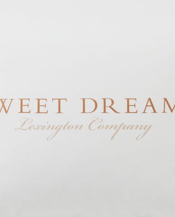 Μαξιλαροθήκη με τύπωμα Sweet Dreams 50x60 cm - Λευκό - Lexington