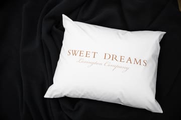 Μαξιλαροθήκη με τύπωμα Sweet Dreams 50x60 cm - Λευκό - Lexington