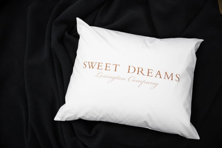 Μαξιλαροθήκη με τύπωμα Sweet Dreams 50x60 cm, Λευκό Lexington