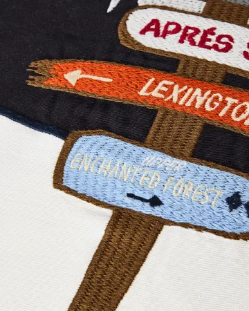 The Sign μαξιλαροθήκη - Σκούρο μπλε-λευκό-multi, 50x50 εκ. - Lexington