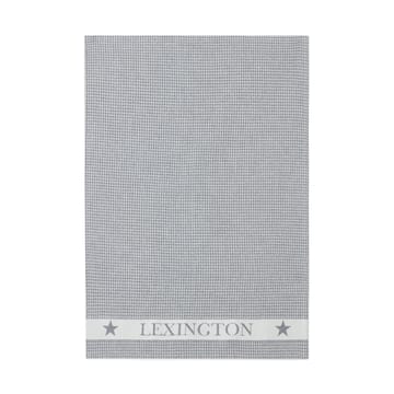 Βαμβακ�ερή πετσέτα κουζίνας Waffle 45x70 cm - Dark grey-white - Lexington