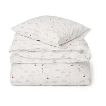 Winter Printed Cotton Sateen bed set - 50x60 εκ. 150x210 εκ - Lexington