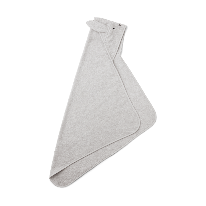 Albert πετσέτα μπάνιου με κουκούλα 70x70 εκ., Rabbit dumbo grey Liewood