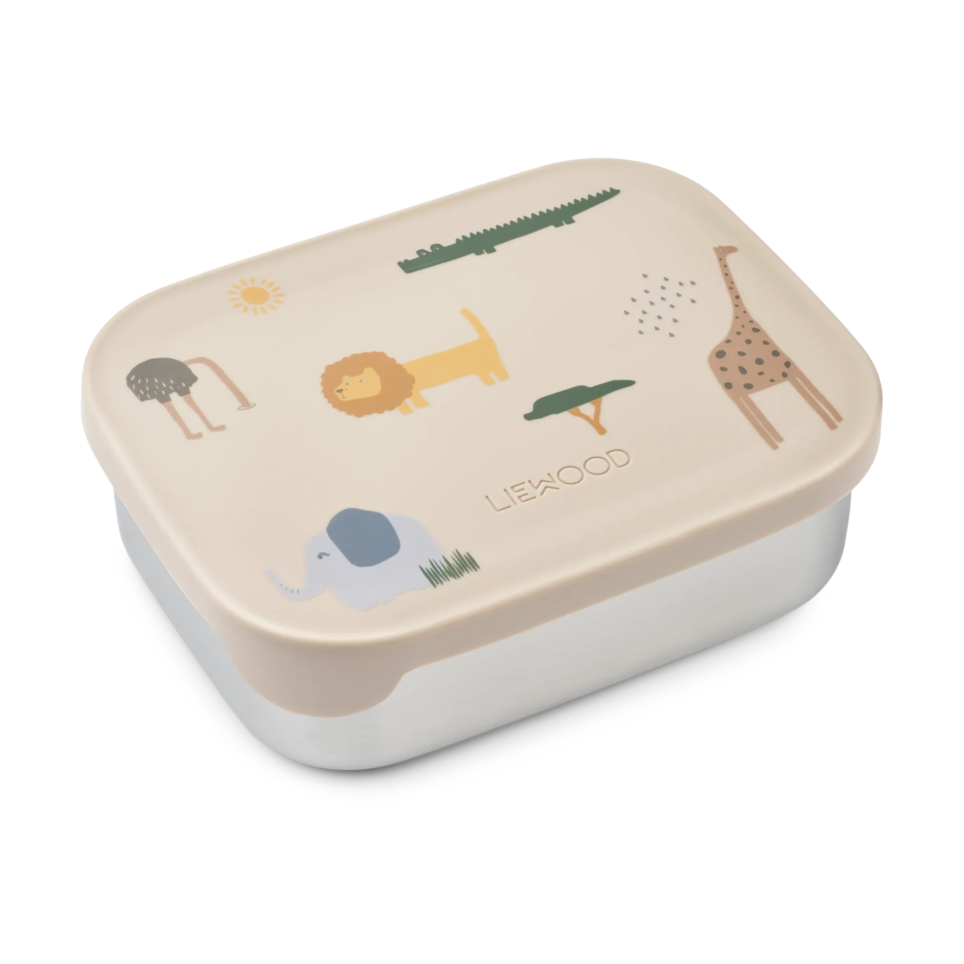 Arthur δοχείο φαγητού 13,5x17 εκ., Safari sandy mix Liewood