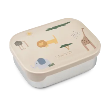 Arthur δοχείο φαγητού 13,5x17 εκ. - Safari sandy mix - Liewood