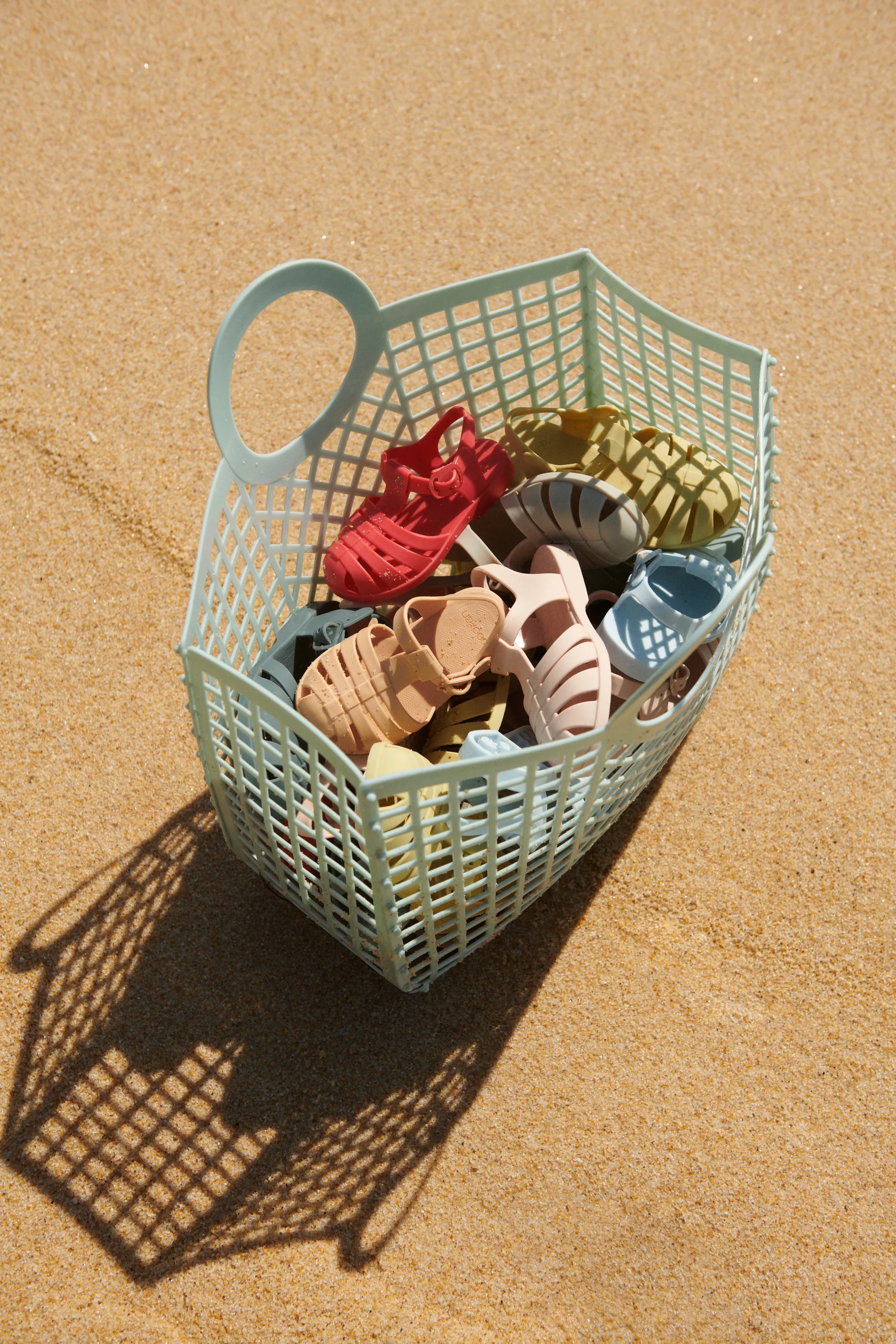 Bloom καλάθι αποθήκευσης, Light Peppermint Liewood