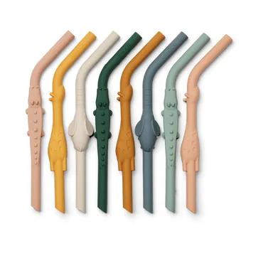 Carlson All Together καλαμάκια 8 τεμάχια - Yellow mellow multi mix - Liewood