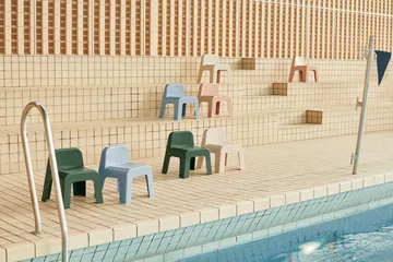 Chase παιδική καρέκλα - Beach blue - Liewood