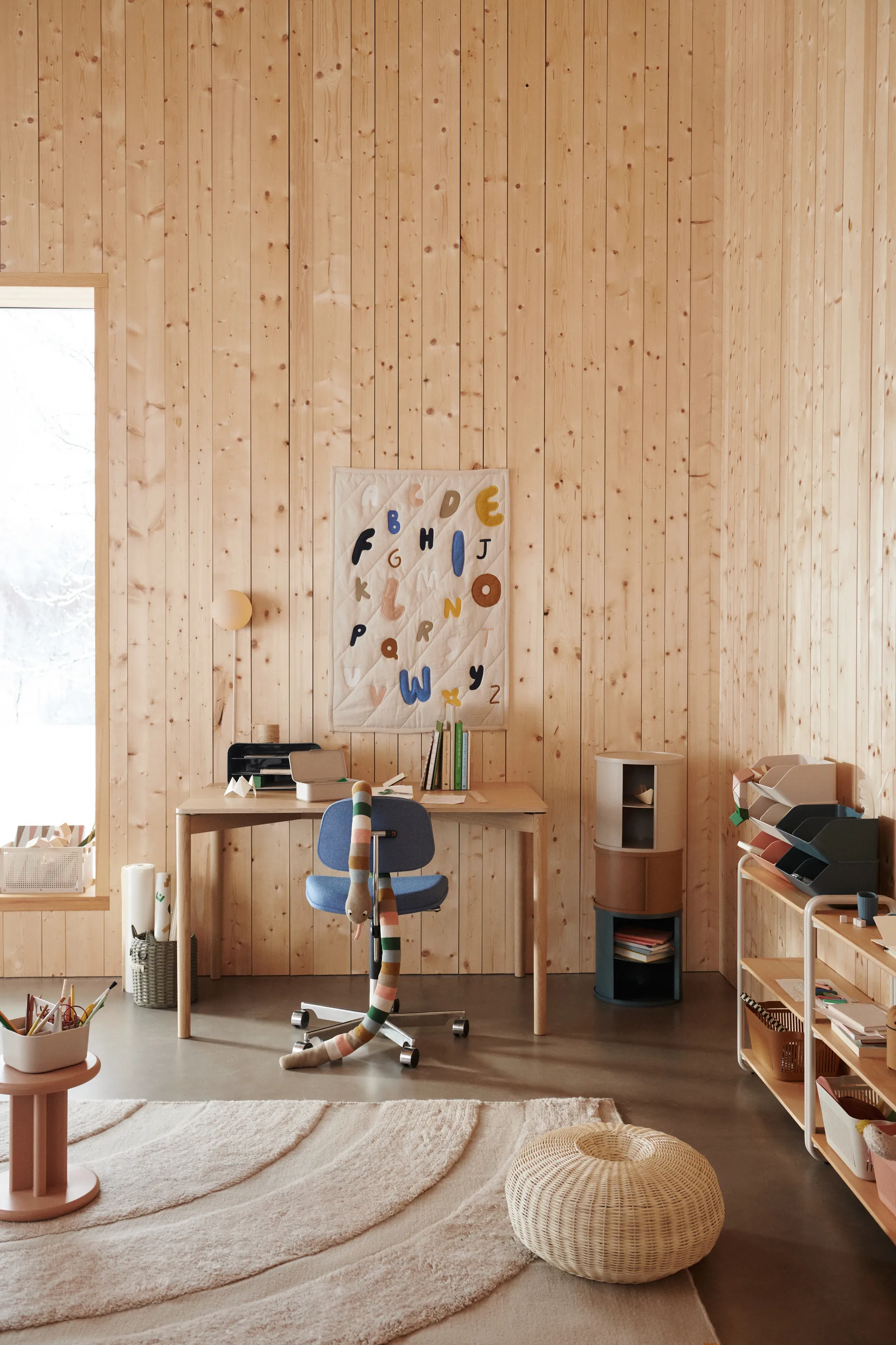 Damien τραπέζι αποθήκευσης Ø32x33 cm, Sandy Liewood