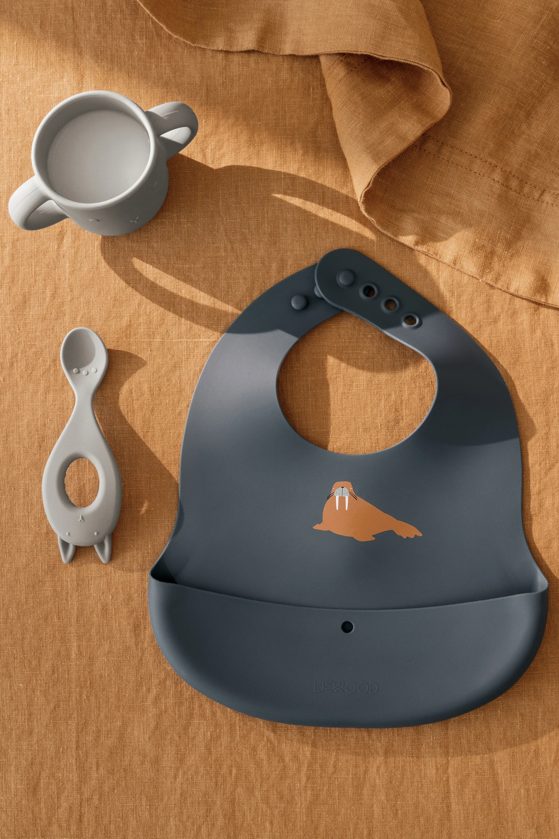 Ember printed σαλιάρα 2 τεμάχια, Arctic Sea-Ocean view Liewood